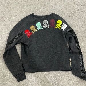 Style Reform colorful skulls sweatshirt